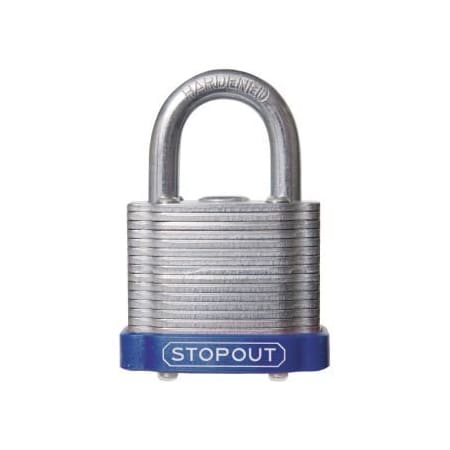 Accuform STOPOUT LAMINATED STEEL PADLOCKS KDL916BU KDL916BU